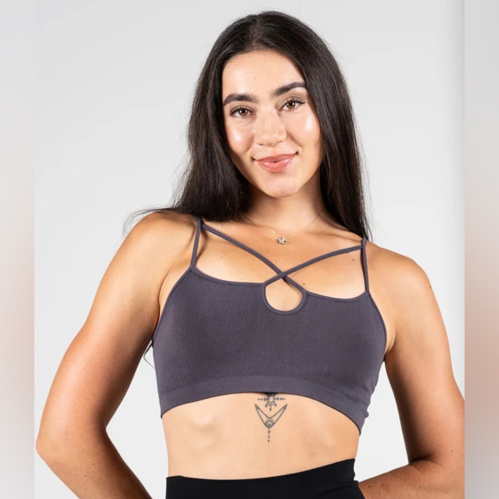 C'est Moi Navy Bralette